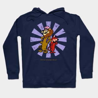 Lippy The Lion And Hardy Har Har Retro Japanese Hoodie